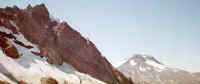 South Sister 10,358', from above the Bend Glacier on Broken Top