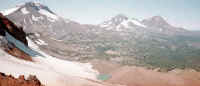  The Three Sisters Wilderness, looking north west from Broken Top.