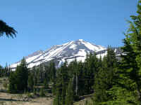 Mt. Adams up 6,800', over 5 miles as the crow flies