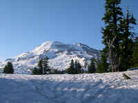 South Sister, late afternoon from above Morraine Lake