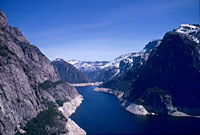 Hetch Hetchy Reservoir with Snow, 1987. 